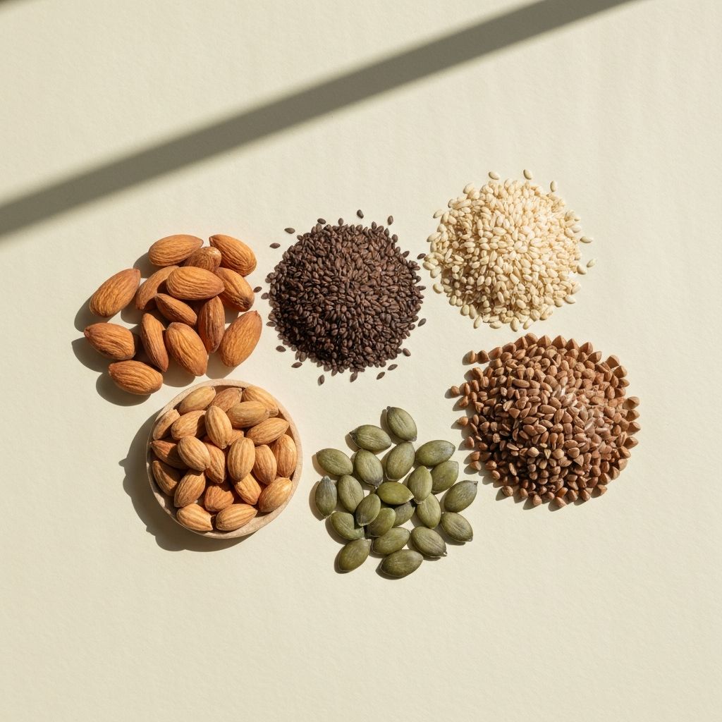 Nuts, grains and seeds